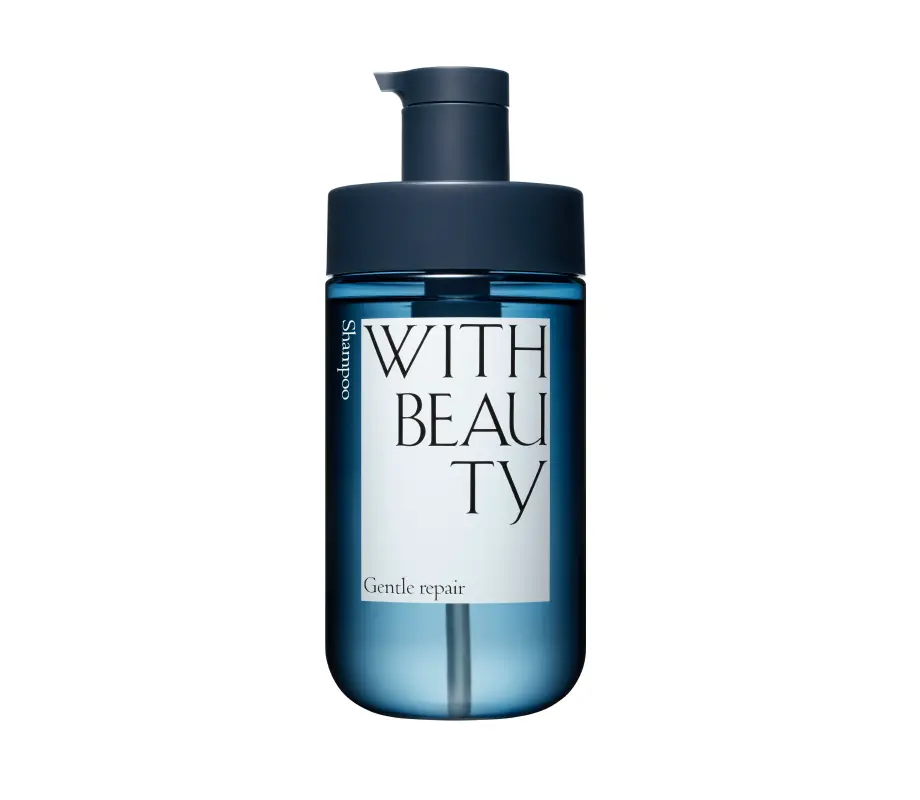 WITH BEAUTY ウィズビューティジェントルリペア　モイストシャンプー　480mL/¥1,595（税込）