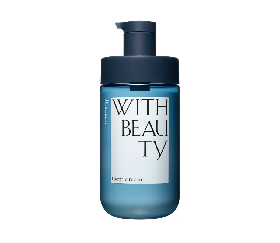 WITH BEAUTY ウィズビューティ ジェントルリペア モイストトリートメント 480mL/¥1,595（税込）